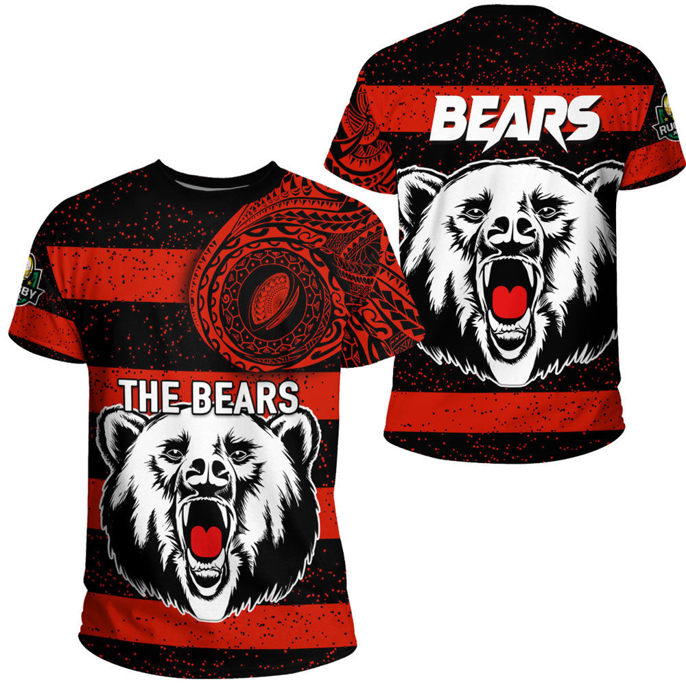 Vibe Hoodie Clothing - North Sydney Bears Special Polynesian Tattoo Style T Shirt - Vibe Hoodie Shop