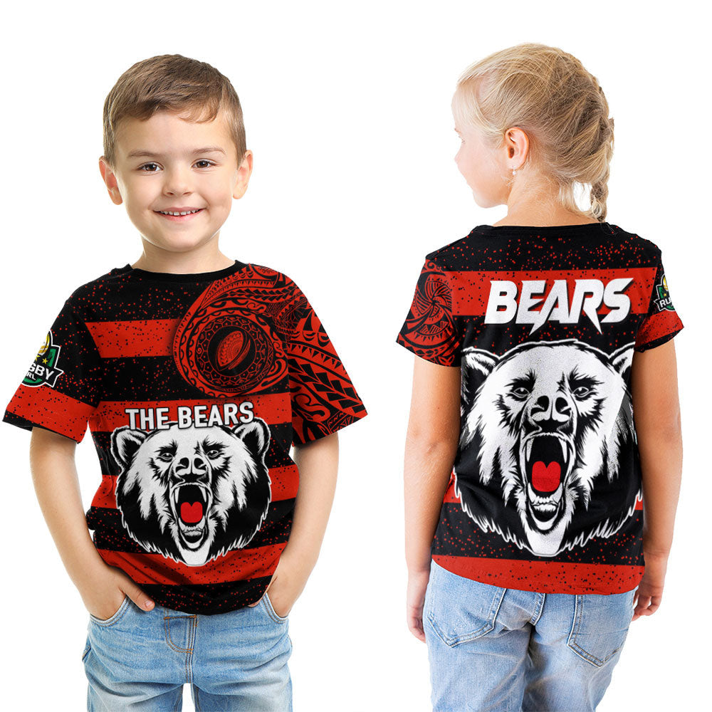 Vibe Hoodie Clothing - North Sydney Bears Special Polynesian Tattoo Style T Shirt - Vibe Hoodie Shop