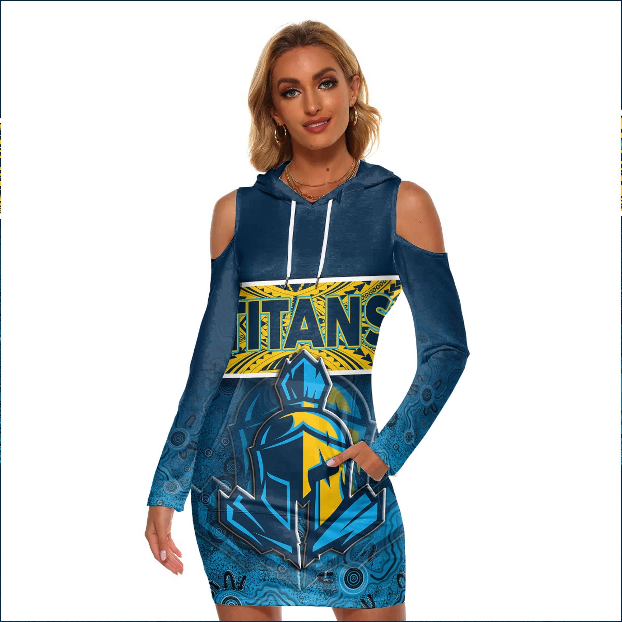 custom-vibe-hoodie-clothing-gold-coast-titans-aboriginal-tattoo-womens-tight-dress