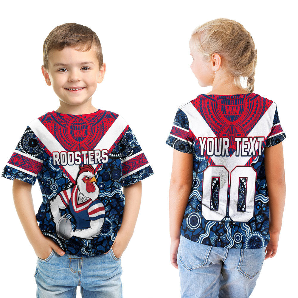 (Custom) Vibe Hoodie Clothing - Sydney Roosters Aboriginal Tattoo T Shirt - Vibe Hoodie Shop
