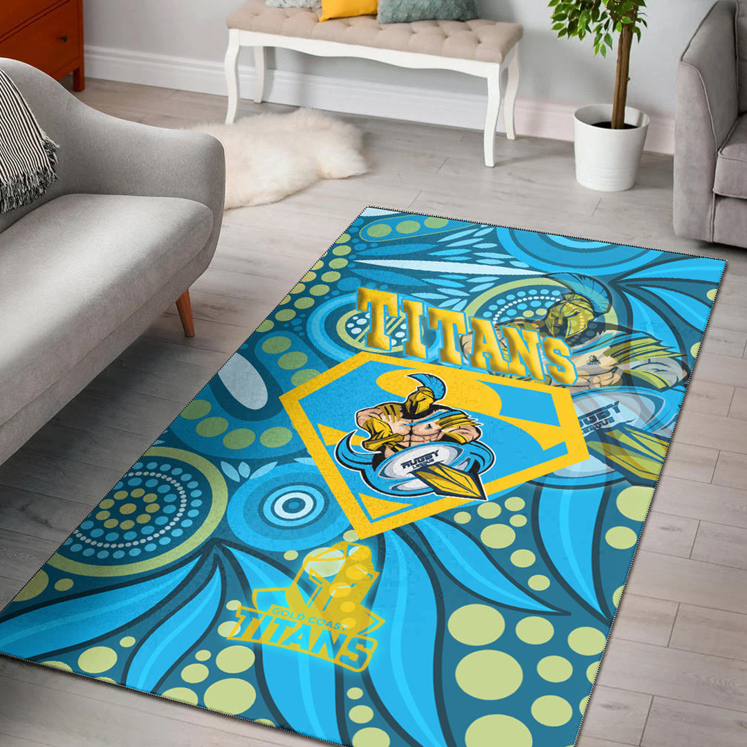 Vibe Hoodie Area Rug - Gold Coats Titans Superman Area Rug - Vibe Hoodie Shop