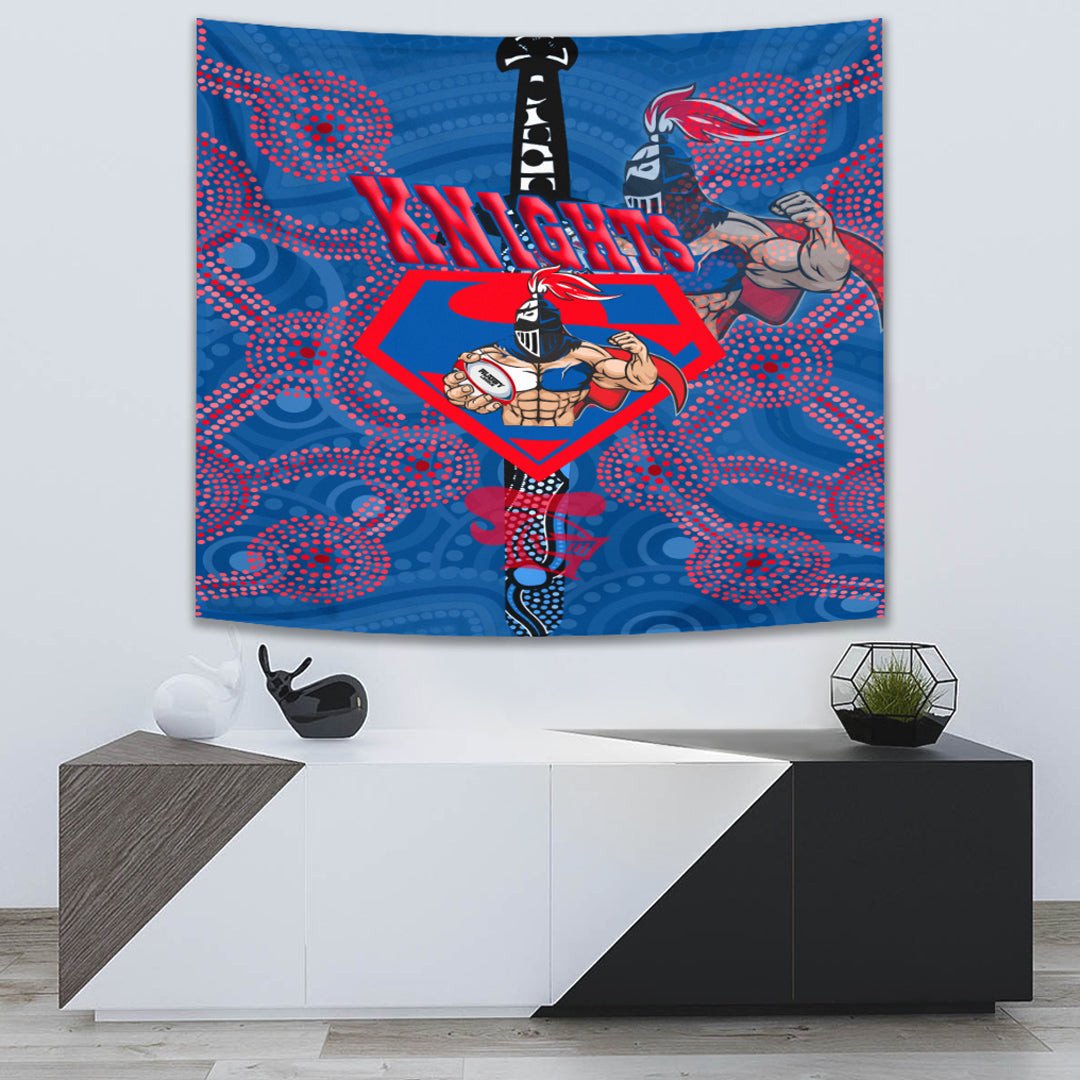 Vibe Hoodie Tapestry - castle Knights Superman Tapestry - Vibe Hoodie Shop