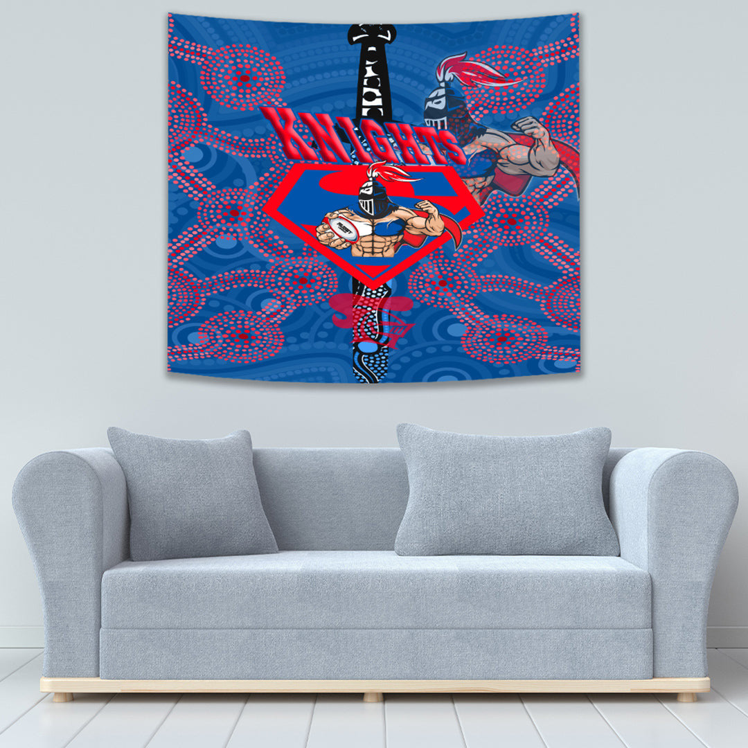 Vibe Hoodie Tapestry - castle Knights Superman Tapestry - Vibe Hoodie Shop