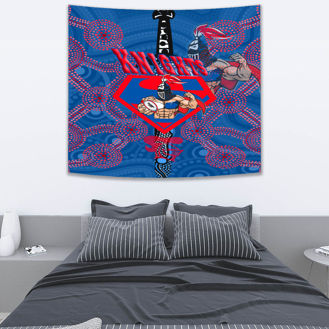 Vibe Hoodie Tapestry - castle Knights Superman Tapestry - Vibe Hoodie Shop