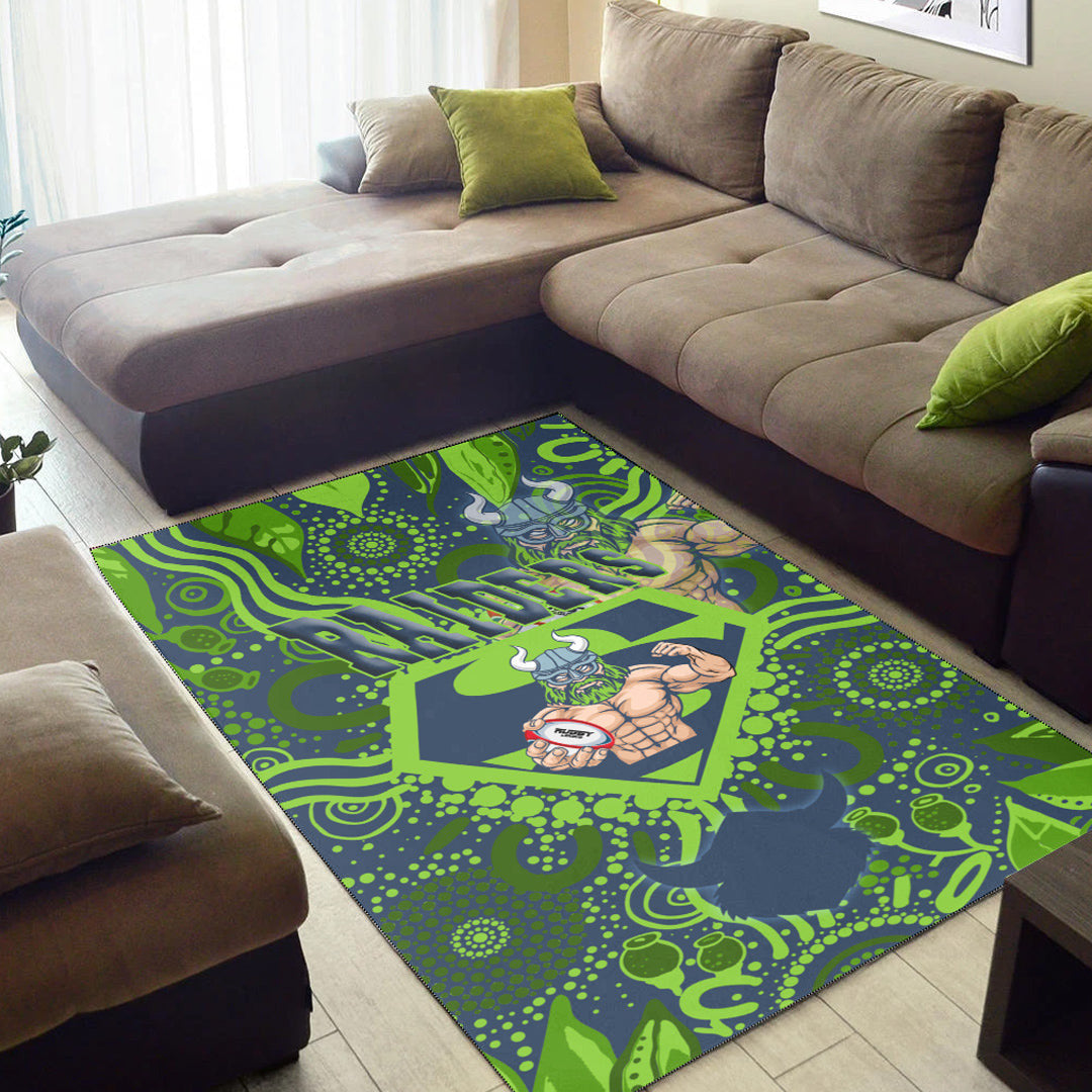 Vibe Hoodie Area Rug - Canberra Raiders Superman Area Rug - Vibe Hoodie Shop