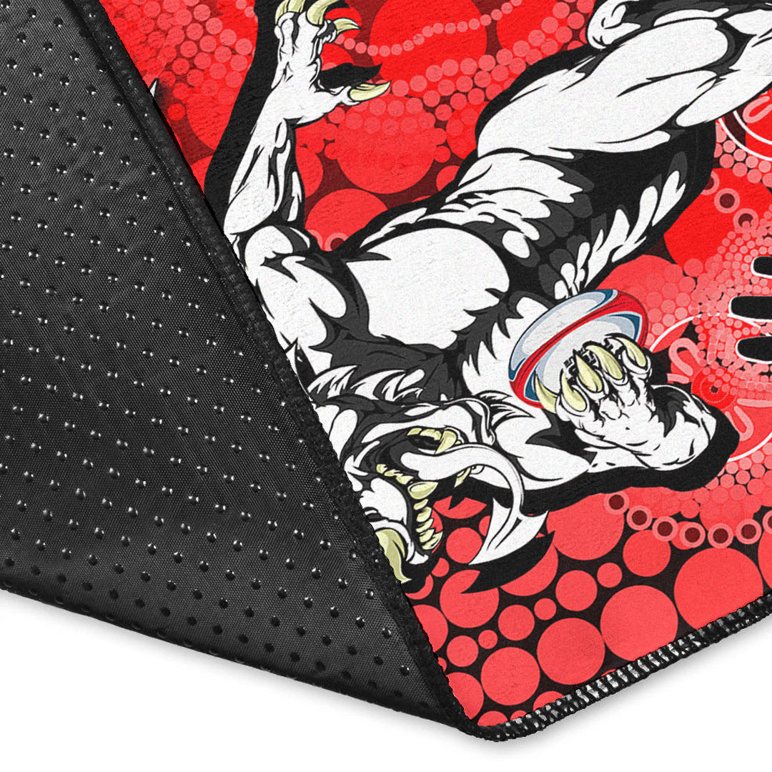 Vibe Hoodie Area Rug - St. George Illawarra Dragons NAIDOC Area Rug - Vibe Hoodie Shop