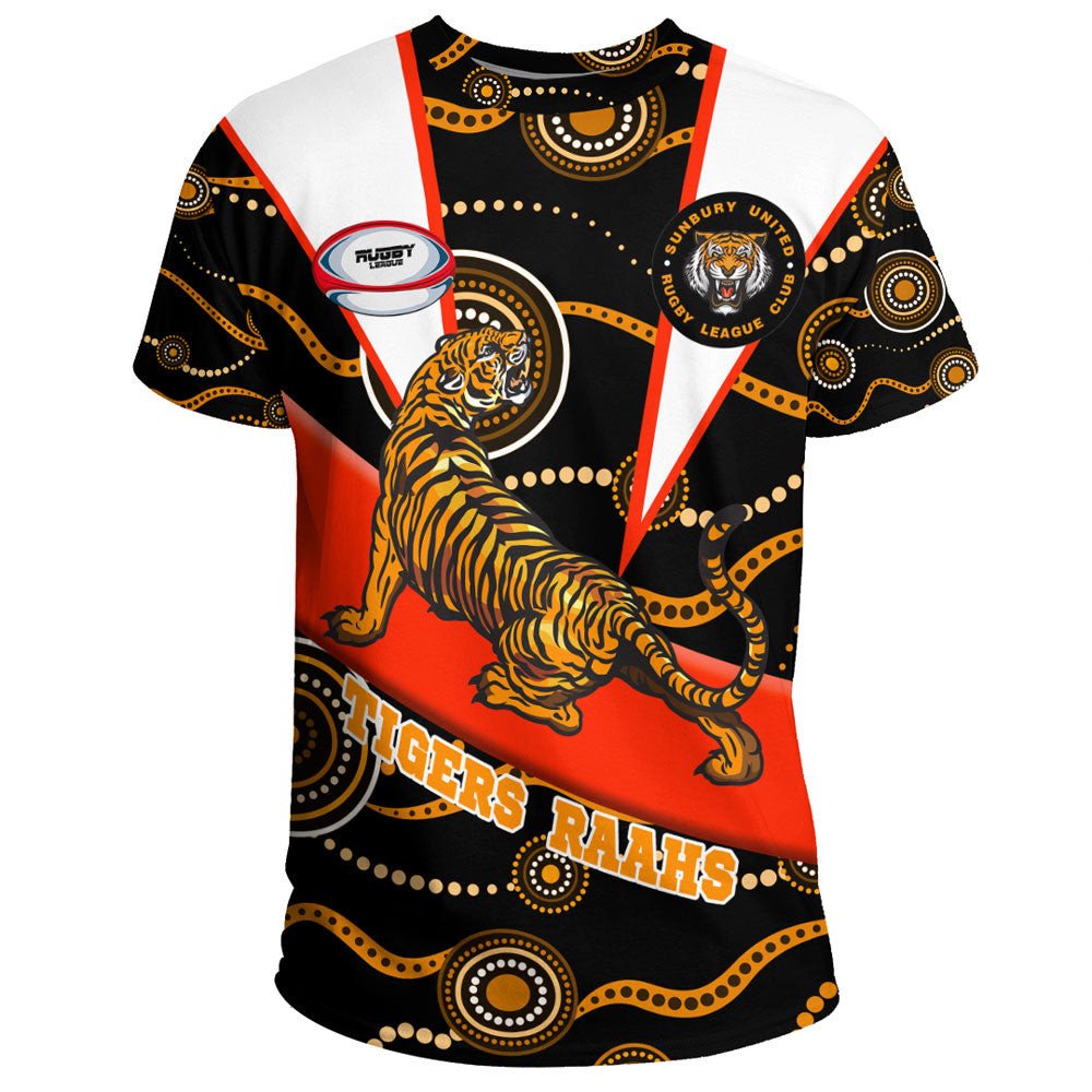 Vibe Hoodie (Custom) Clothing - Sunbury Tigers Style T Shirt - Vibe Hoodie Shop