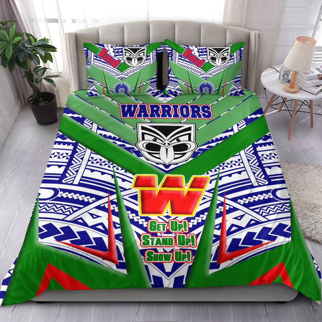 Vibe Hoodie Bedding Set - New Zealand Warriors Naidoc 2022 Sporty Style Bedding Set - Vibe Hoodie Shop