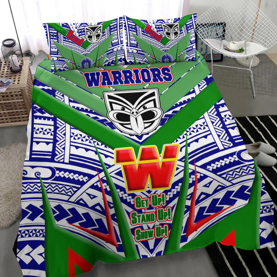 Vibe Hoodie Bedding Set - New Zealand Warriors Naidoc 2022 Sporty Style Bedding Set - Vibe Hoodie Shop