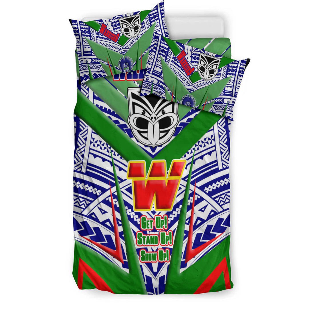 Vibe Hoodie Bedding Set - New Zealand Warriors Naidoc 2022 Sporty Style Bedding Set - Vibe Hoodie Shop