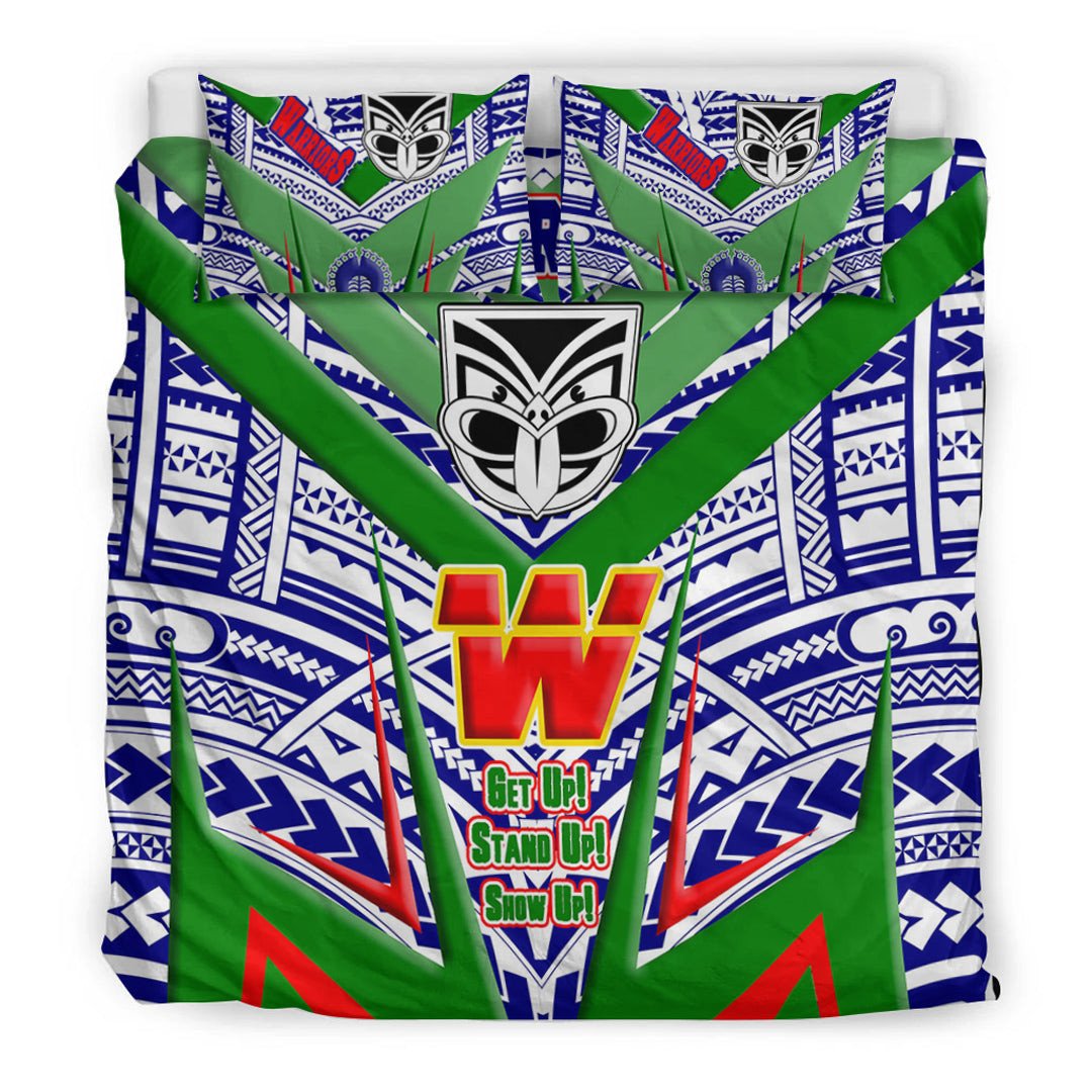 Vibe Hoodie Bedding Set - New Zealand Warriors Naidoc 2022 Sporty Style Bedding Set - Vibe Hoodie Shop