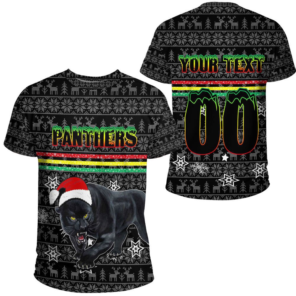 (Custom) Vibe Hoodie Clothing - Penrith Panthers Aboriginal Tattoo T-shirt - Vibe Hoodie Shop