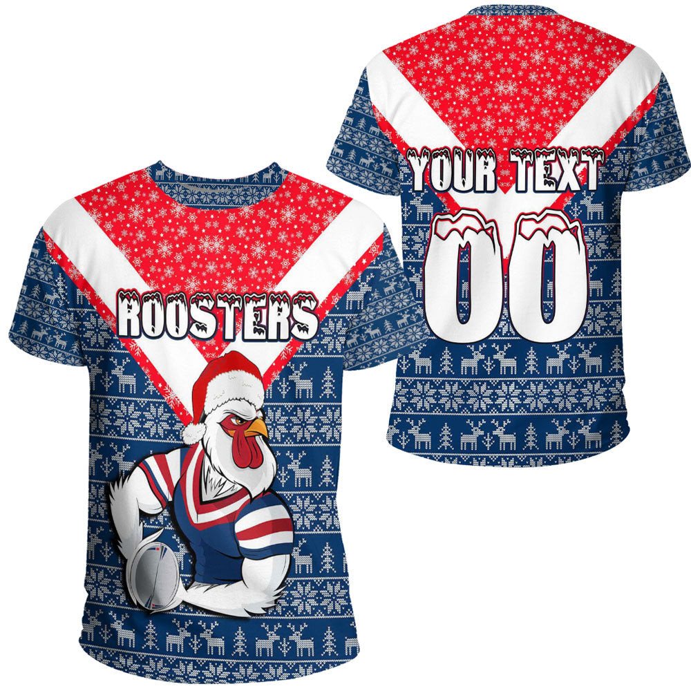 (Custom) Vibe Hoodie Clothing - Sydney Roosters Aboriginal Tattoo T-shirt - Vibe Hoodie Shop