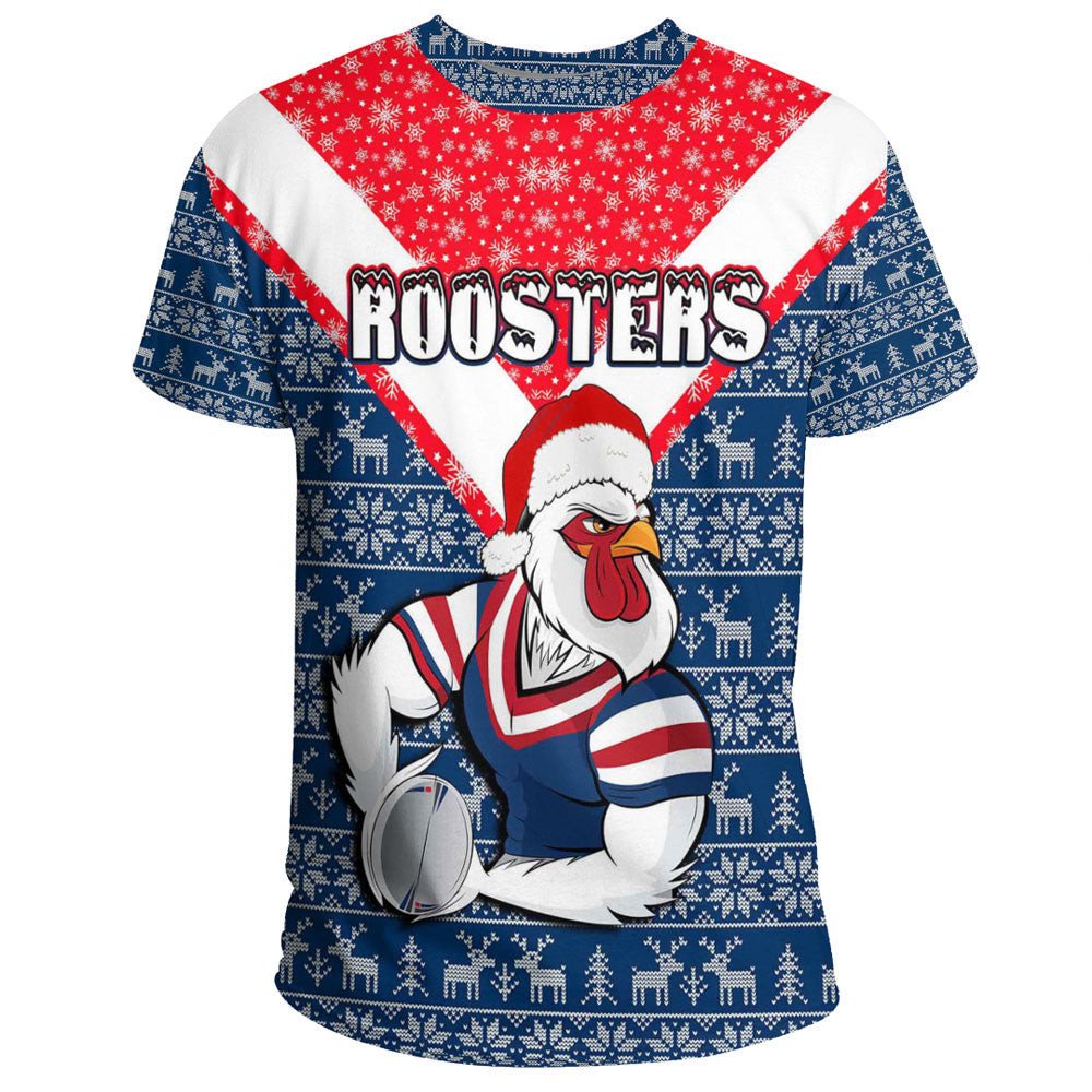 (Custom) Vibe Hoodie Clothing - Sydney Roosters Aboriginal Tattoo T-shirt - Vibe Hoodie Shop