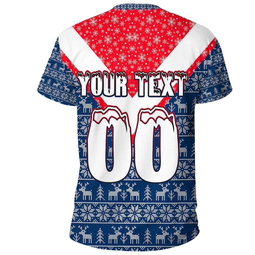 (Custom) Vibe Hoodie Clothing - Sydney Roosters Aboriginal Tattoo T-shirt - Vibe Hoodie Shop