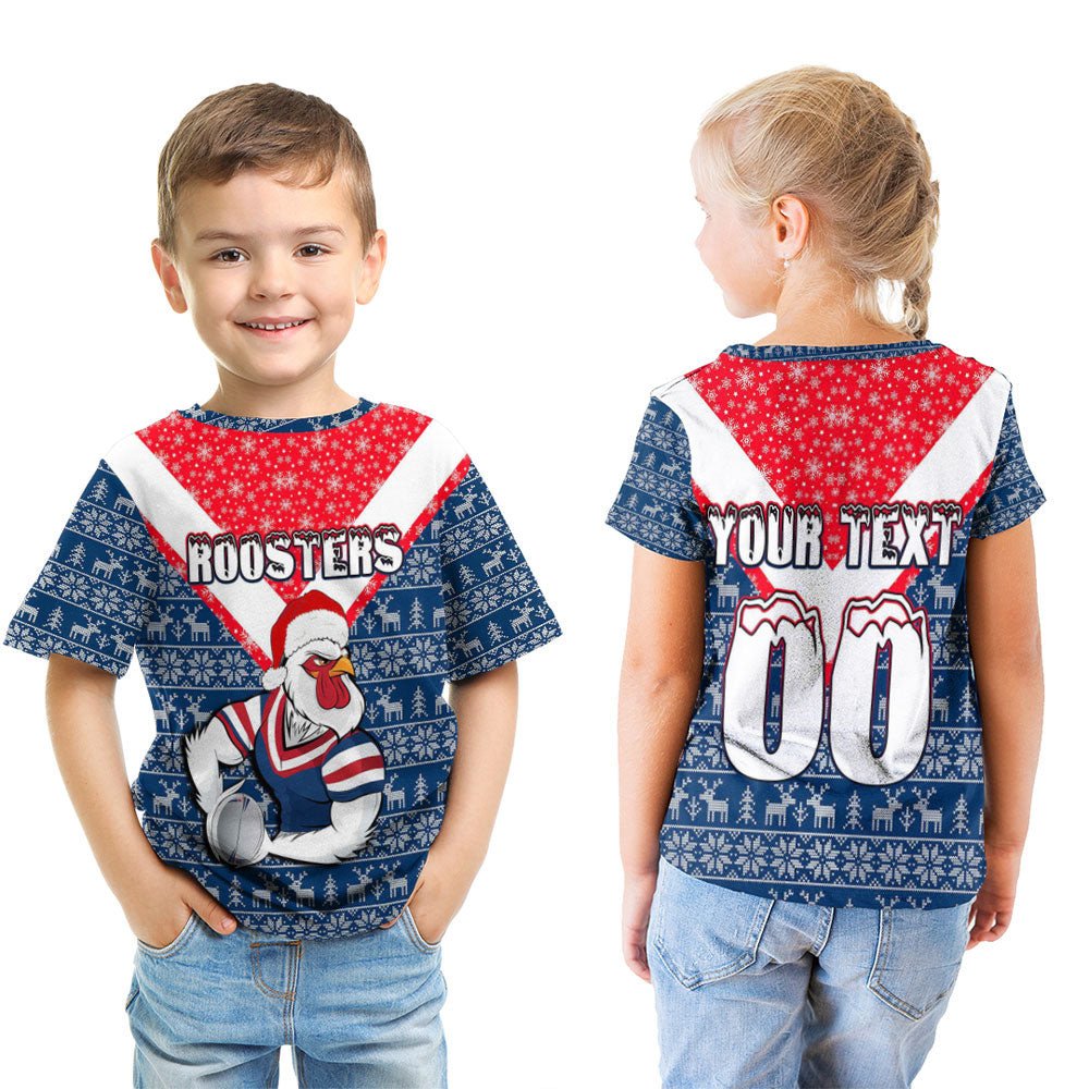 (Custom) Vibe Hoodie Clothing - Sydney Roosters Aboriginal Tattoo T-shirt - Vibe Hoodie Shop