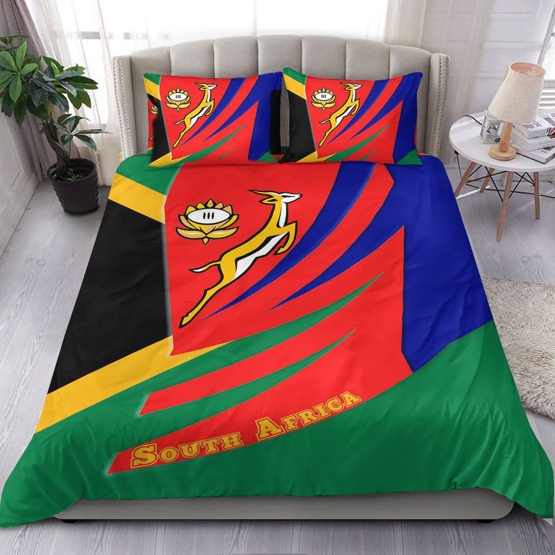 Vibe Hoodie Bedding Set - South Africa National Rugby Union Team Bedding Set - Vibe Hoodie Shop