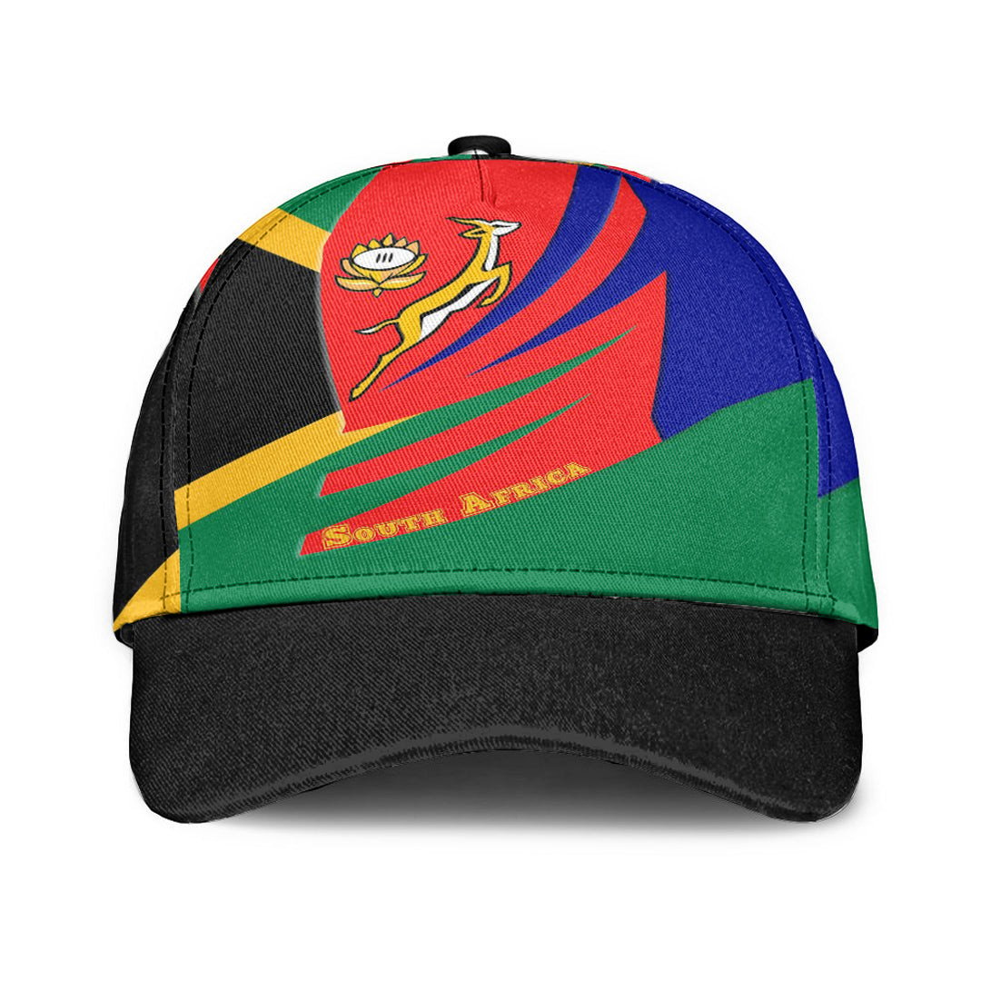 Vibe Hoodie Classic Cap - South Africa National Rugby Union Team Classic Cap - Vibe Hoodie Shop