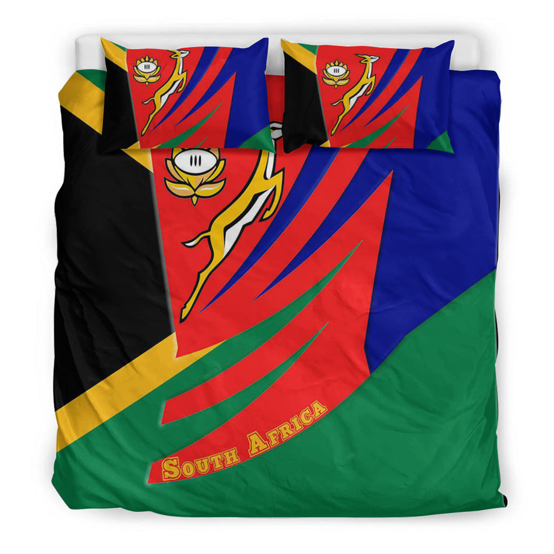 Vibe Hoodie Bedding Set - South Africa National Rugby Union Team Bedding Set - Vibe Hoodie Shop