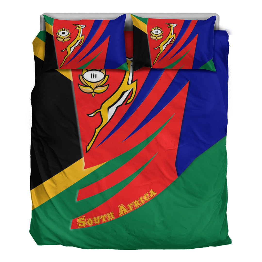 Vibe Hoodie Bedding Set - South Africa National Rugby Union Team Bedding Set - Vibe Hoodie Shop