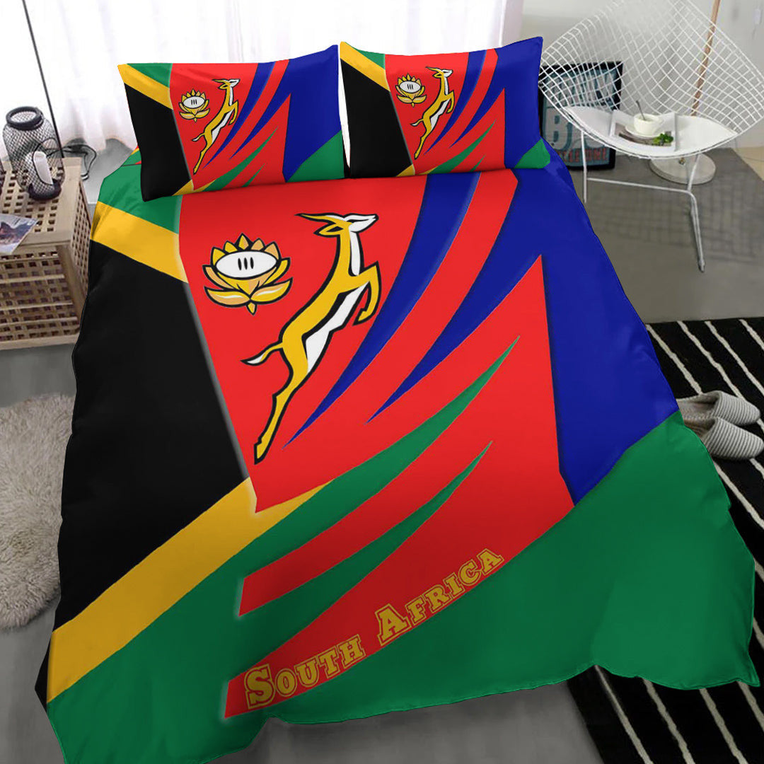 Vibe Hoodie Bedding Set - South Africa National Rugby Union Team Bedding Set - Vibe Hoodie Shop