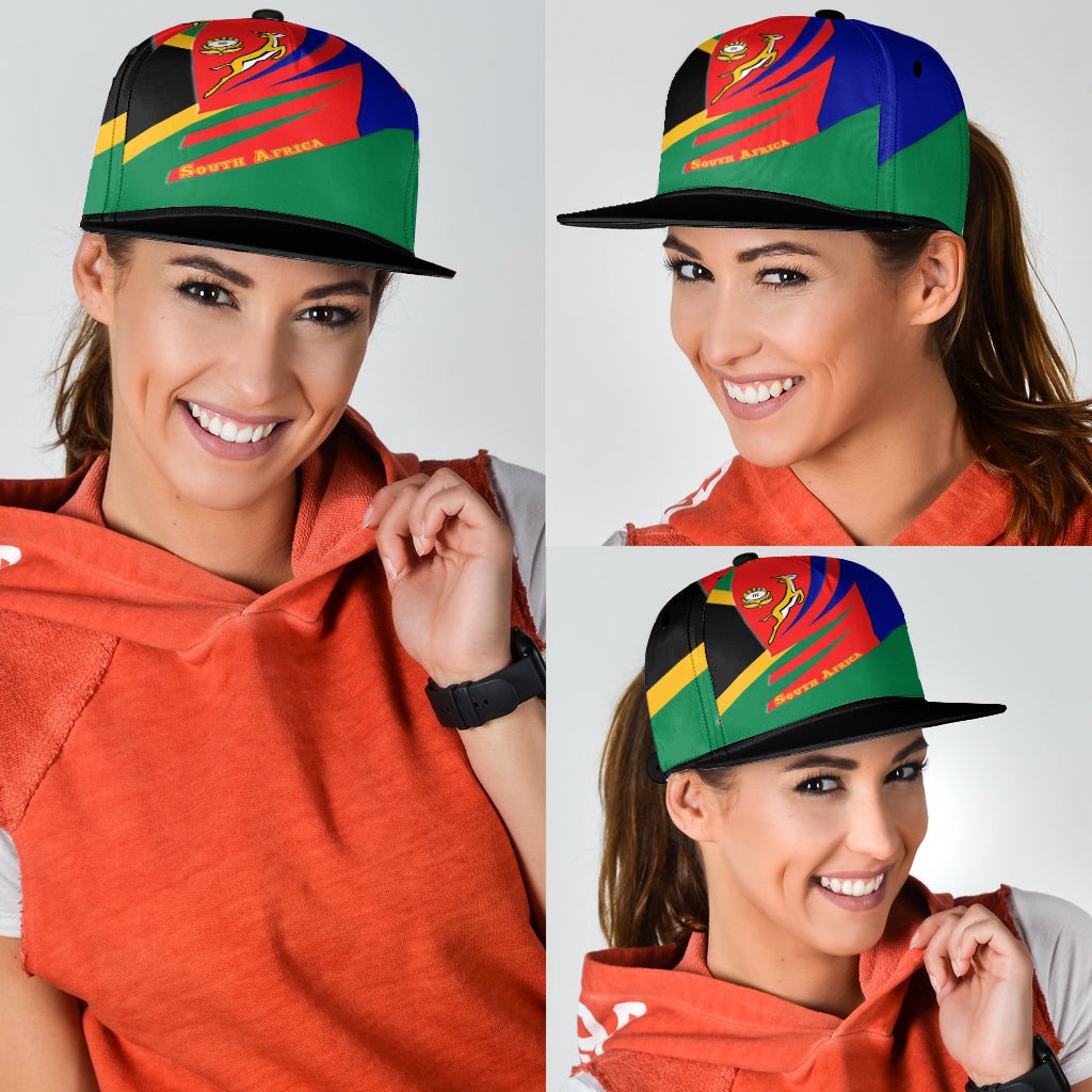 Vibe Hoodie Snapback Hat - South Africa National Rugby Union Team Snapback Hat - Vibe Hoodie Shop