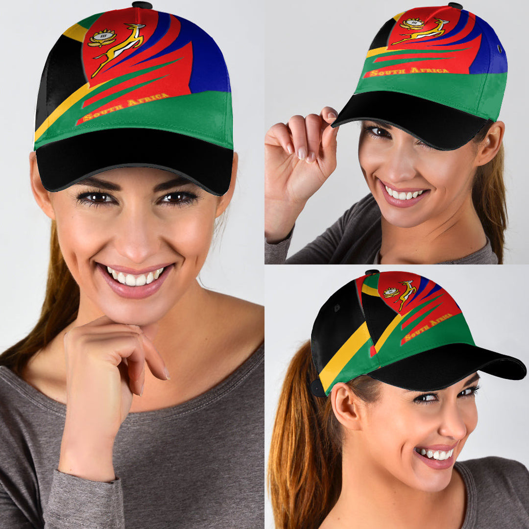 Vibe Hoodie Classic Cap - South Africa National Rugby Union Team Classic Cap - Vibe Hoodie Shop