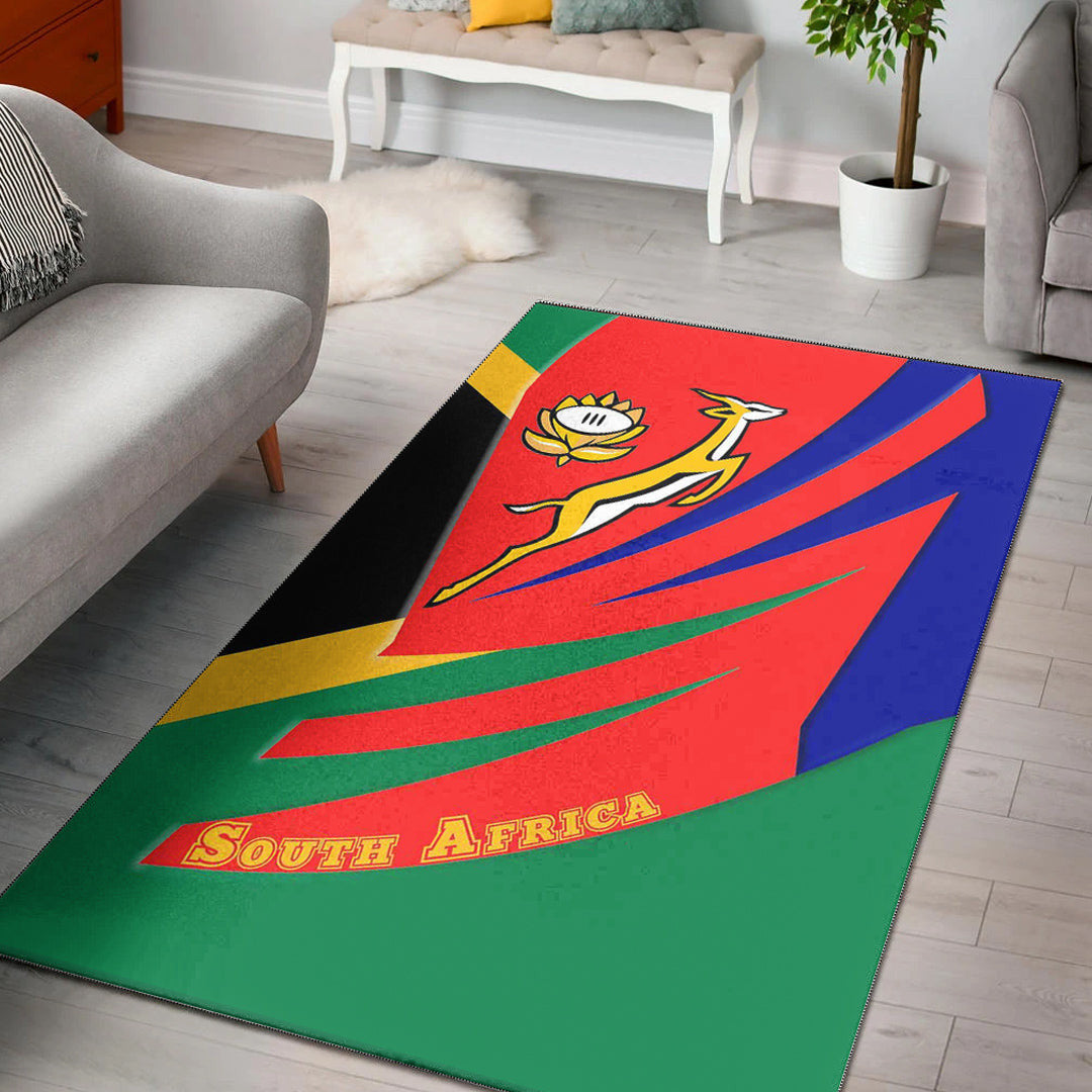 Vibe Hoodie Area Rug - South Africa National Rugby Union Team Area Rug - Vibe Hoodie Shop