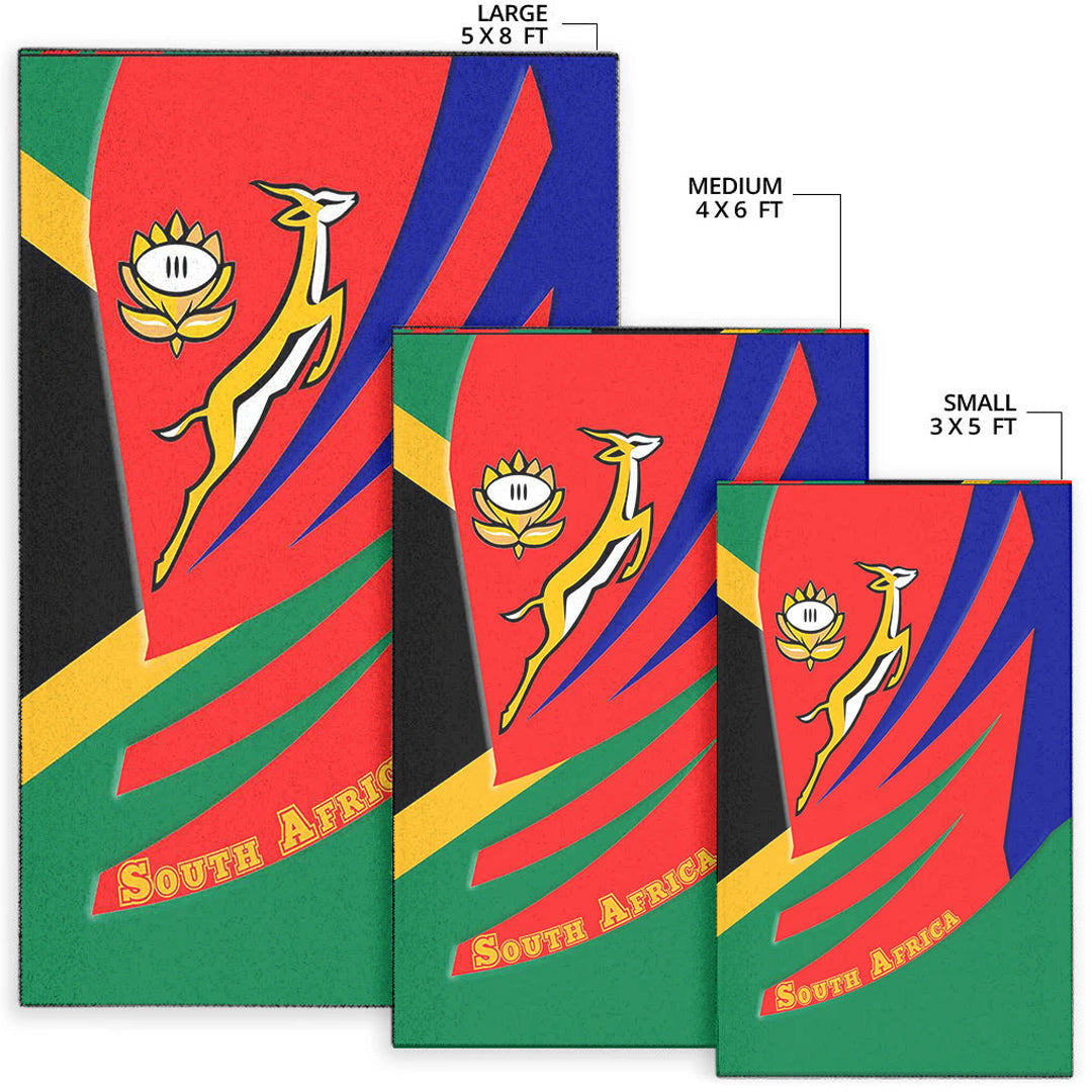 Vibe Hoodie Area Rug - South Africa National Rugby Union Team Area Rug - Vibe Hoodie Shop