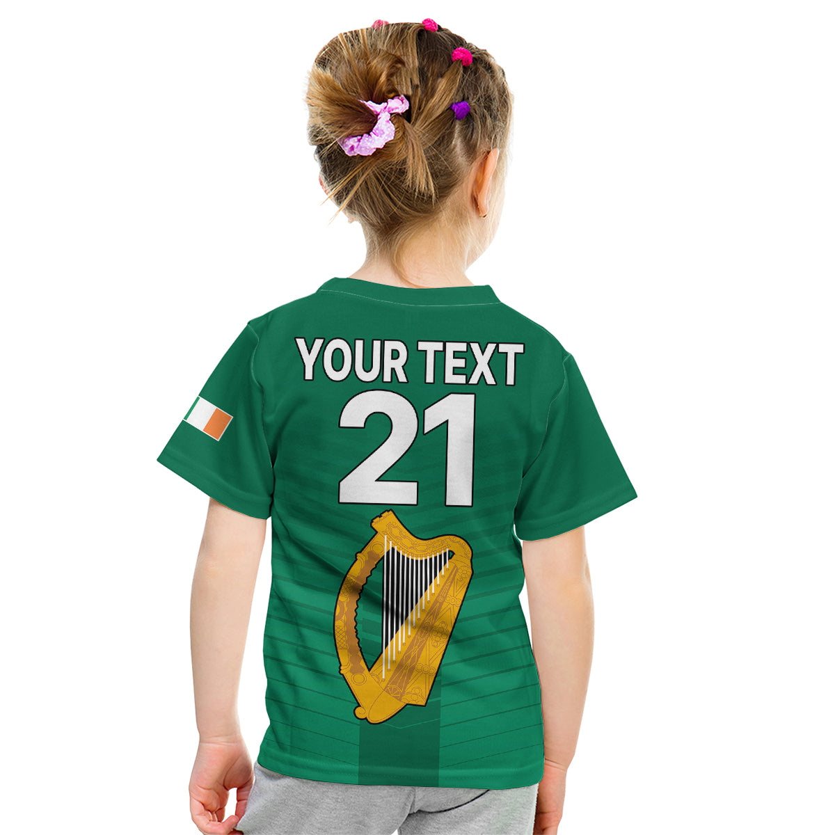 (Custom Personalised) Ireland Rugby 2023 Champions Guinness 6 Nations Kid T Shirt - Vibe Hoodie Shop