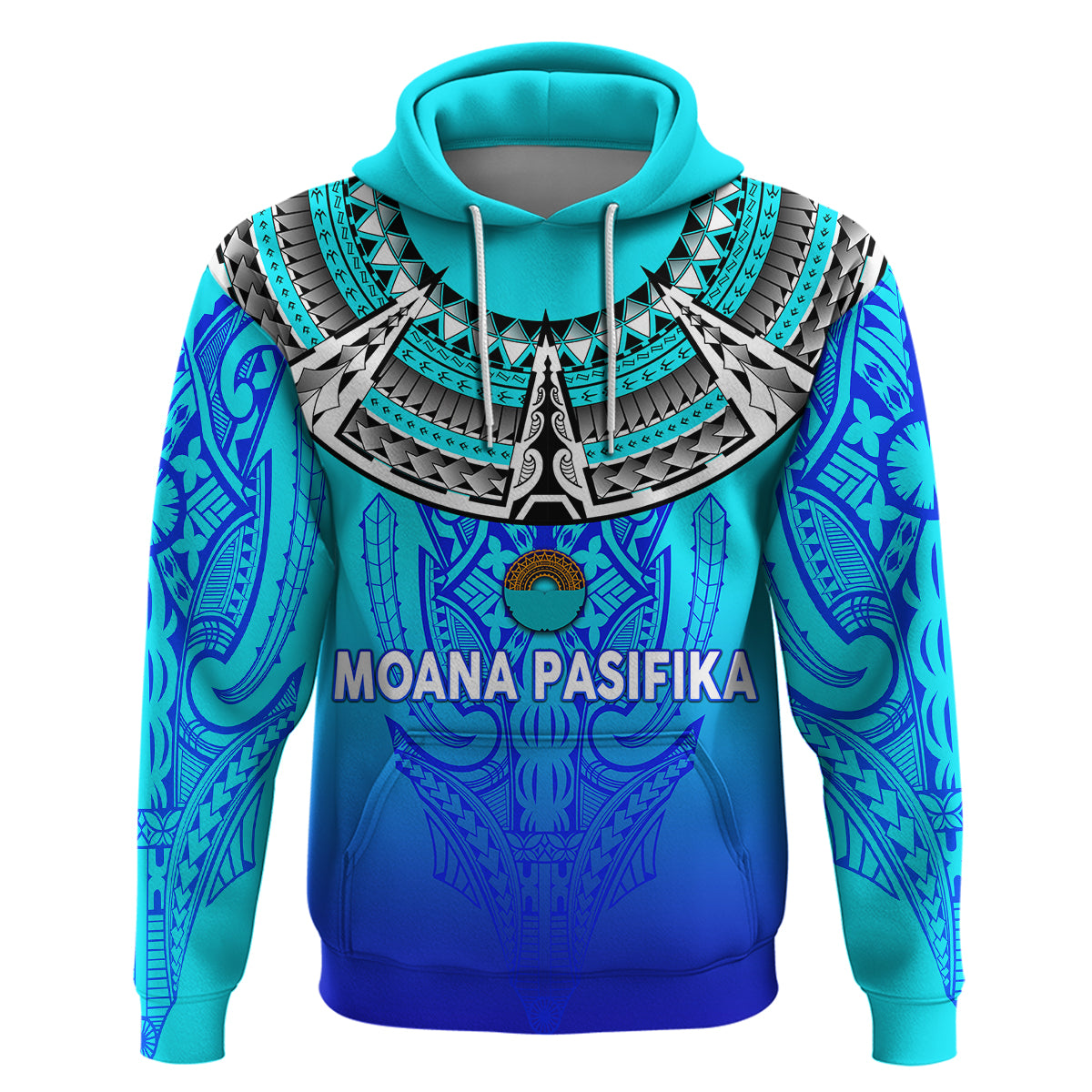 (Custom Personalised) Moana Pasifika Super Rugby Tapa Pacific Island Tapa Simple Hoodie LT8 - Vibe Hoodie Shop
