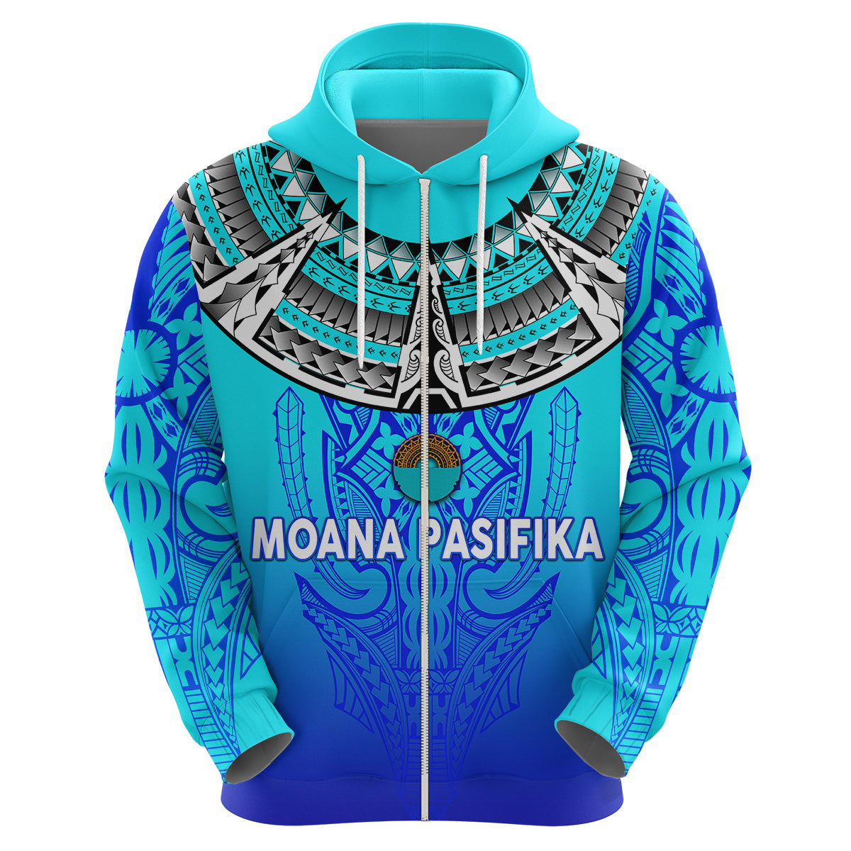 (Custom Personalised) Moana Pasifika Super Rugby Tapa Pacific Island Tapa Simple Hoodie LT8 - Vibe Hoodie Shop