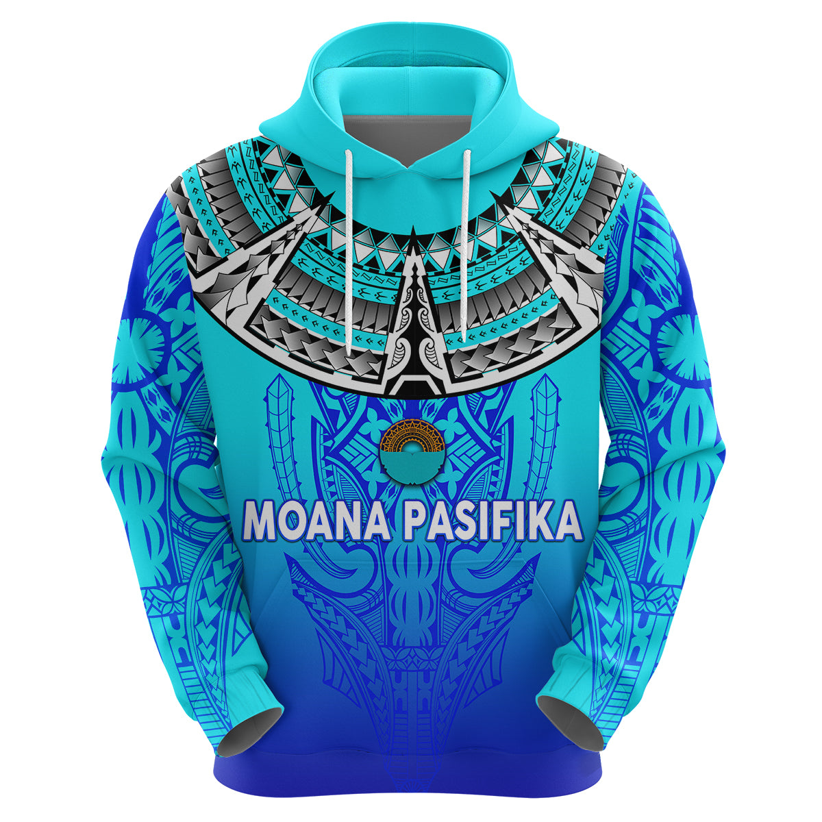 (Custom Personalised) Moana Pasifika Super Rugby Tapa Pacific Island Tapa Simple Hoodie LT8 - Vibe Hoodie Shop