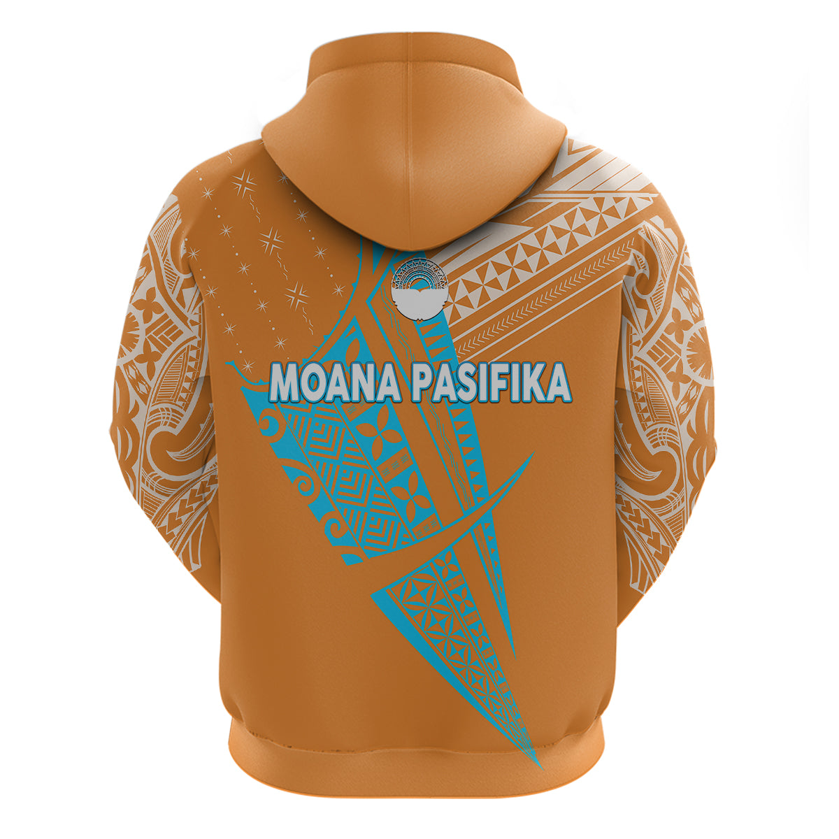Moana Pasifika Super Rugby Tapa Pacific Island Original - Orange Hoodie LT8 - Vibe Hoodie Shop
