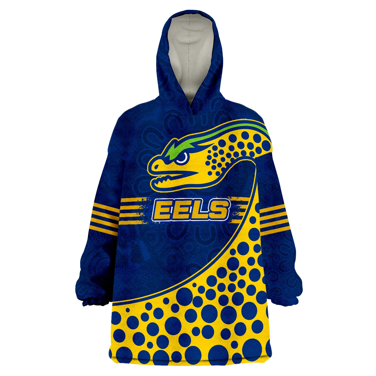 Eels Rugby Simple Vibe Wearable Blanket Hoodie - Vibe Hoodie Shop