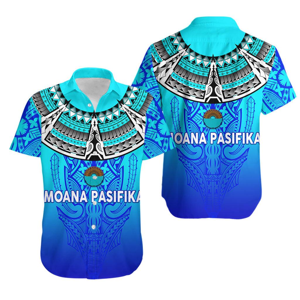Moana Pasifika Super Rugby Tapa Pacific Island Tapa Simple Hawaiian Shirt - Vibe Hoodie Shop