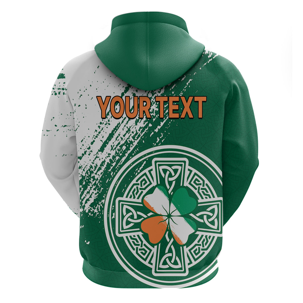 (Custom Personalised) Ireland Celtic Knot Shamrock Hoodie LT9 - Vibe Hoodie Shop