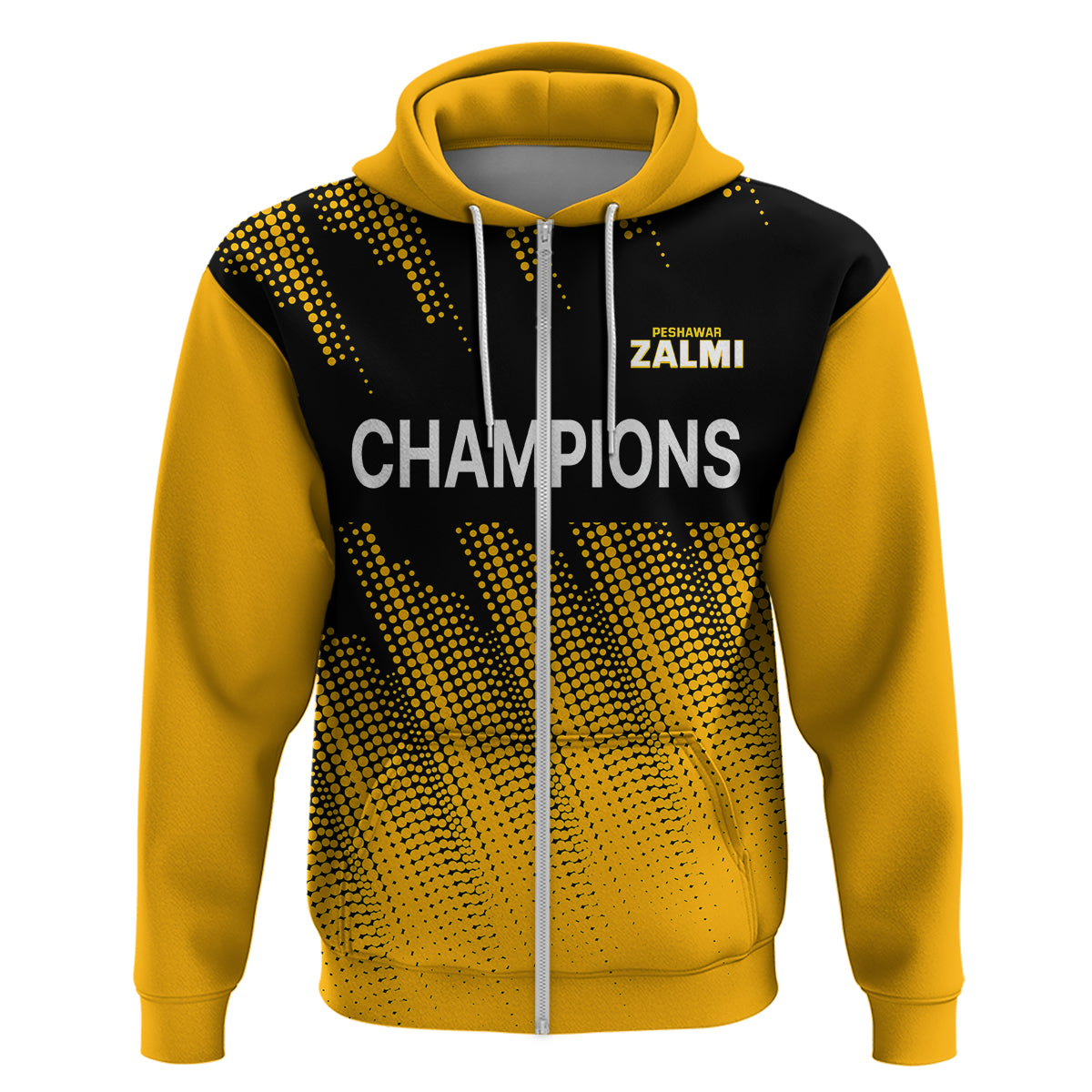 (Custom Personalised) Pakistan Cricket 2023 Champions Peshawar Zalmi Hoodie LT9 - Vibe Hoodie Shop