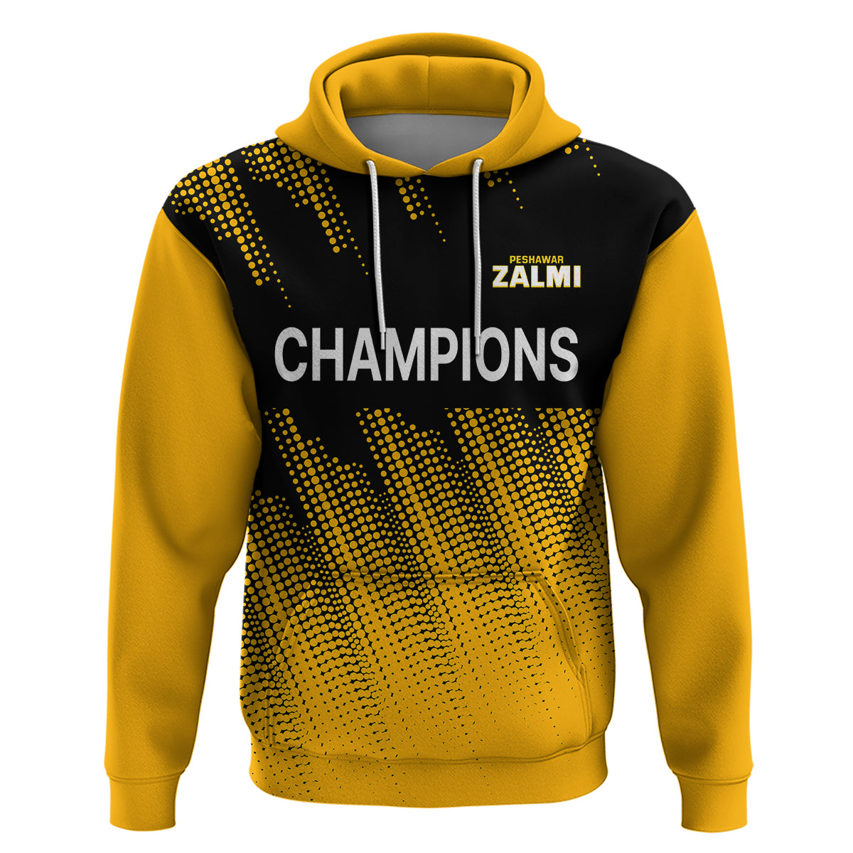 (Custom Personalised) Pakistan Cricket 2023 Champions Peshawar Zalmi Hoodie LT9 - Vibe Hoodie Shop