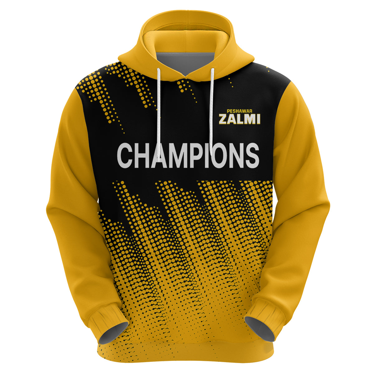(Custom Personalised) Pakistan Cricket 2023 Champions Peshawar Zalmi Hoodie LT9 - Vibe Hoodie Shop