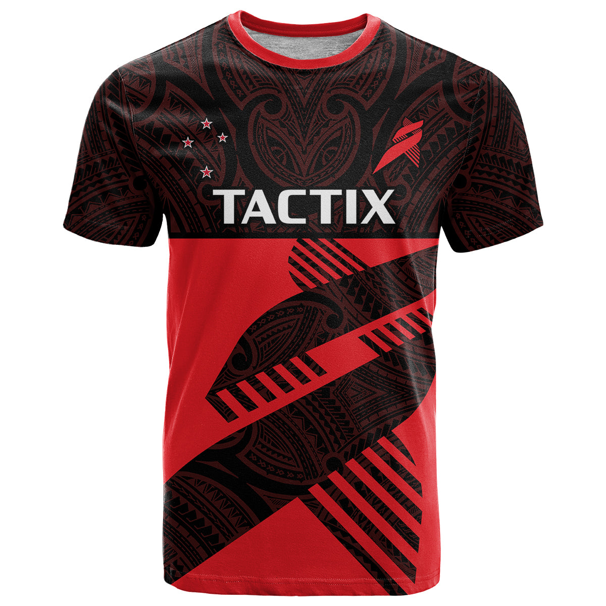 (Custom Text And Number) Aotearoa Netball Mainland Tactix Go Girls T Shirt - Vibe Hoodie Shop