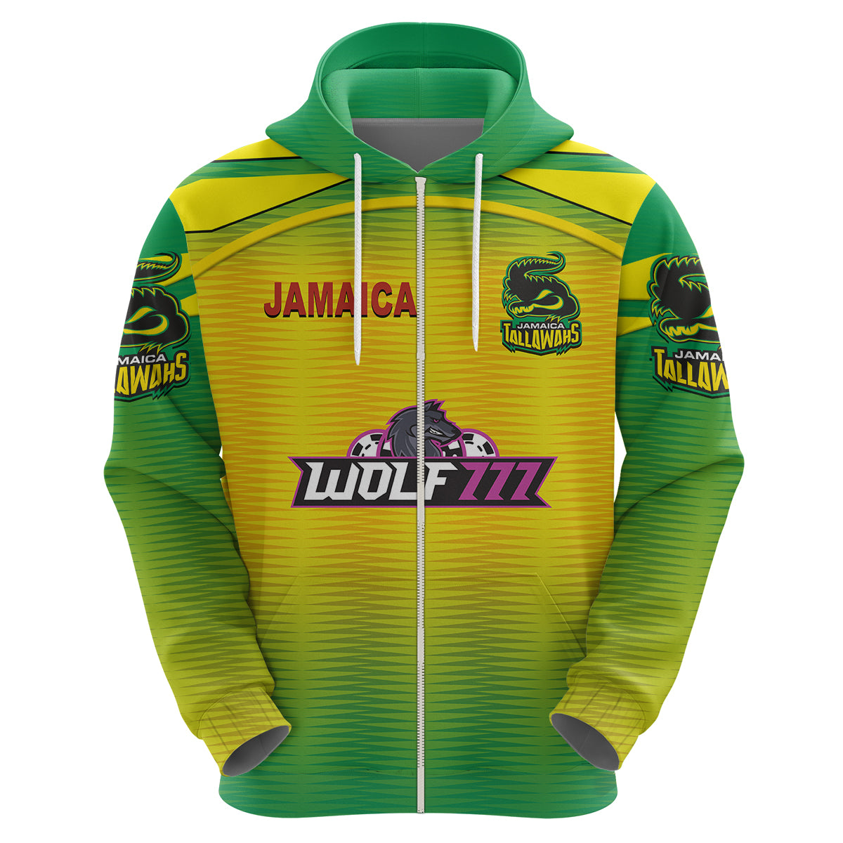 (Custom Personalised) Jamaica Tallawahs Caribbean Premier League Cricket CPL Original Style Hoodie LT8 - Vibe Hoodie Shop