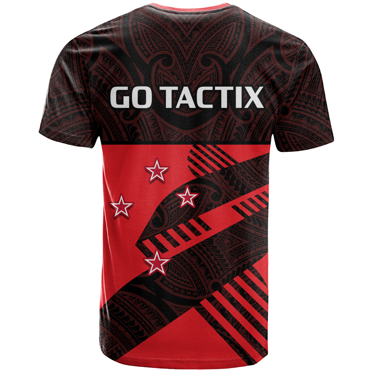 Aotearoa Netball Mainland Tactix Go Girls T Shirt - Vibe Hoodie Shop