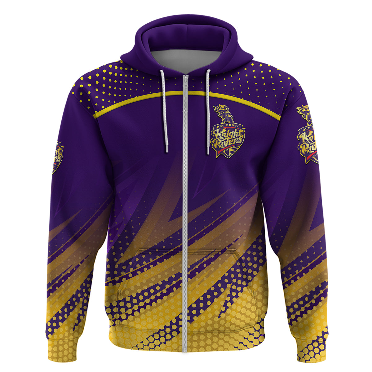 (Custom Personalised) Abu Dhabi Knight Riders ILT20 ADKR Cricket Unique Style Hoodie LT8 - Vibe Hoodie Shop