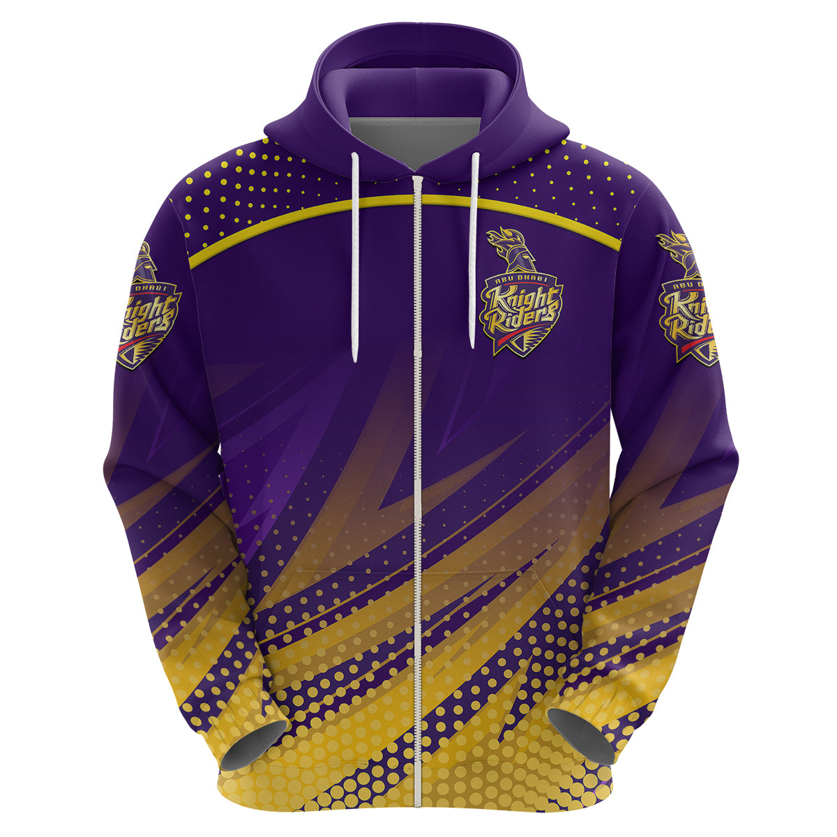 (Custom Personalised) Abu Dhabi Knight Riders ILT20 ADKR Cricket Unique Style Hoodie LT8 - Vibe Hoodie Shop