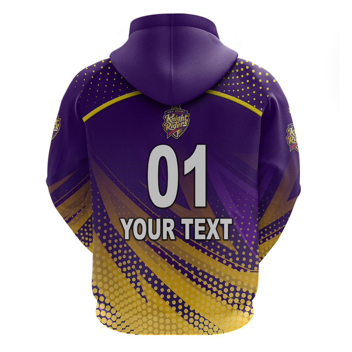(Custom Personalised) Abu Dhabi Knight Riders ILT20 ADKR Cricket Unique Style Hoodie LT8 - Vibe Hoodie Shop
