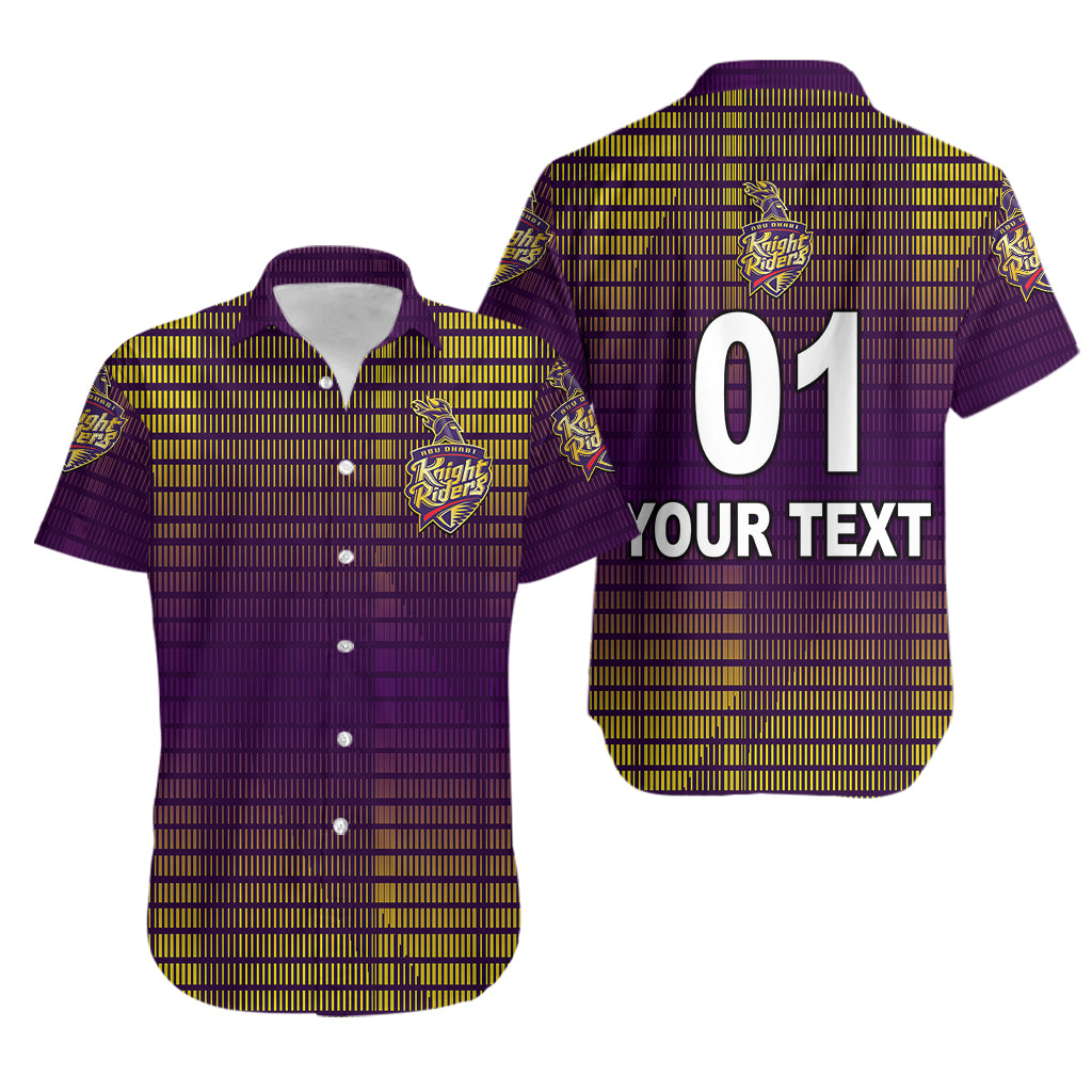 (Custom Personalised) Abu Dhabi Knight Riders ILT20 ADKR Cricket Special Style Hawaiian Shirt - Vibe Hoodie Shop