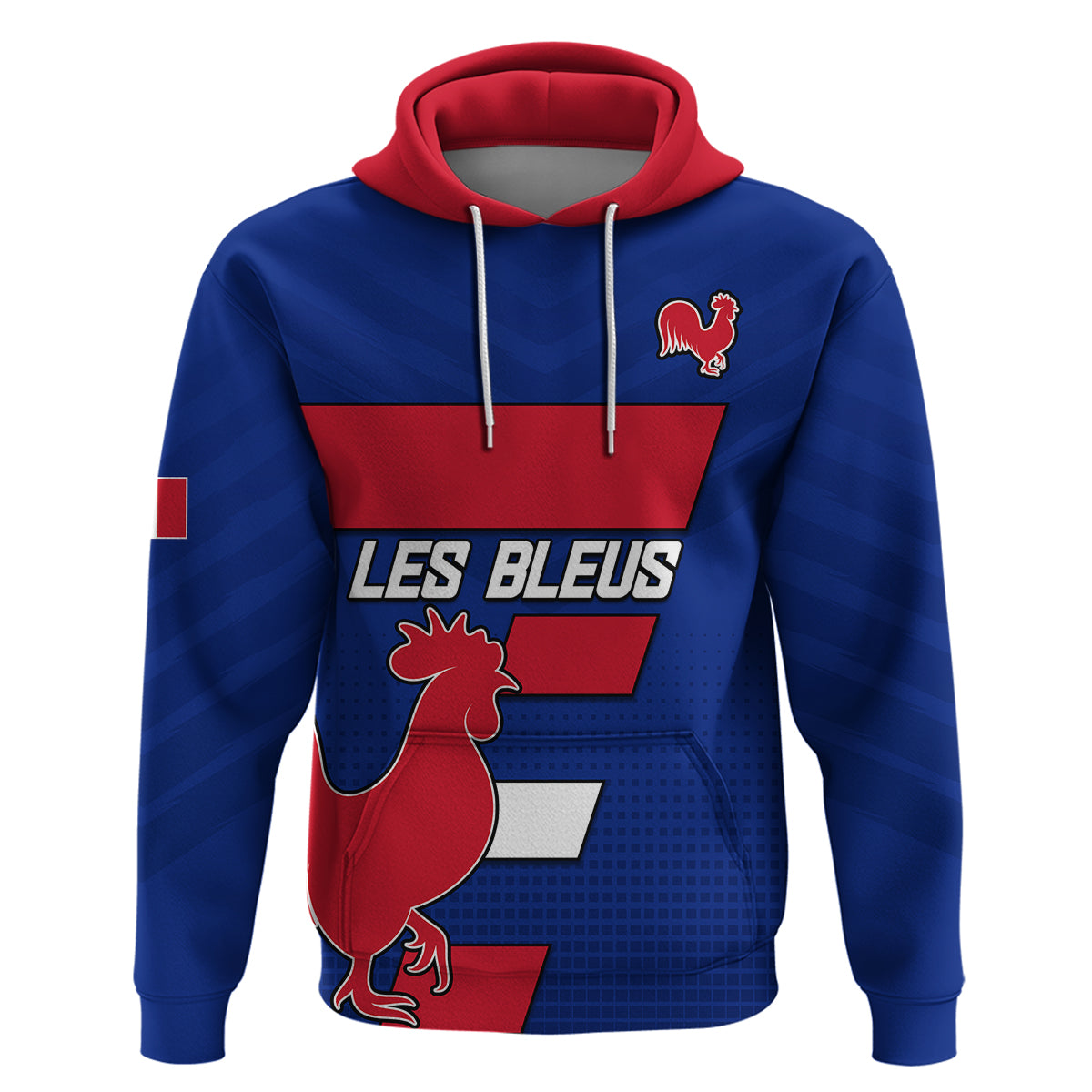 (Custom Personalised) France Rugby 7s Come On Les Bleus Hoodie LT9 - Vibe Hoodie Shop