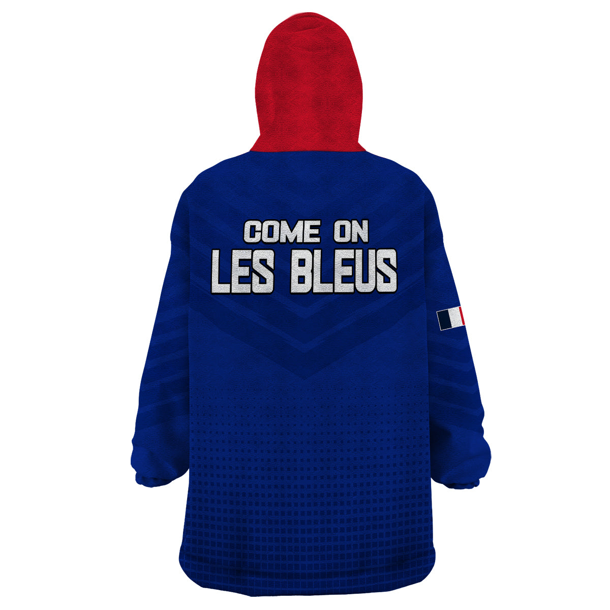 France Rugby 7s Come On Les Bleus Wearable Blanket Hoodie - Vibe Hoodie Shop