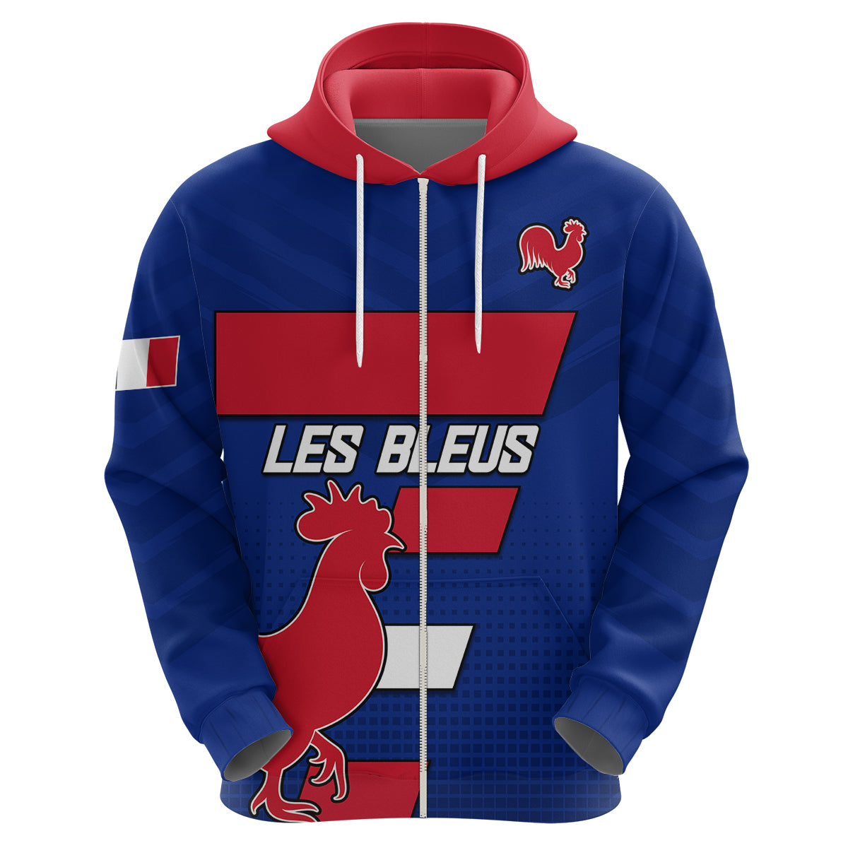 France Rugby 7s Come On Les Bleus Hoodie LT9 - Vibe Hoodie Shop
